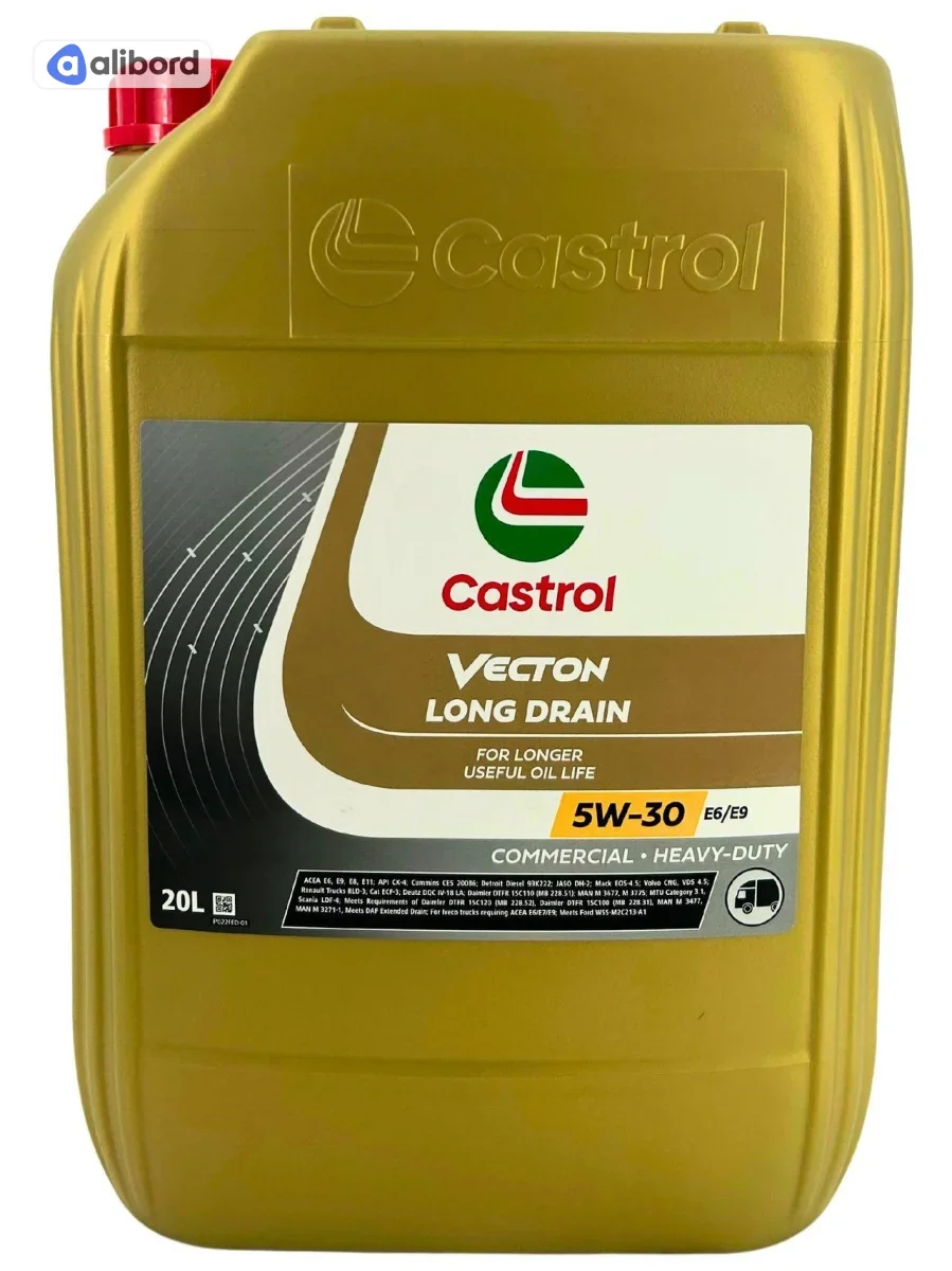 Олива моторна Castrol VECTON LONG DRAIN 5W-30 E6/E9 (Каністра 20л) 1605DF