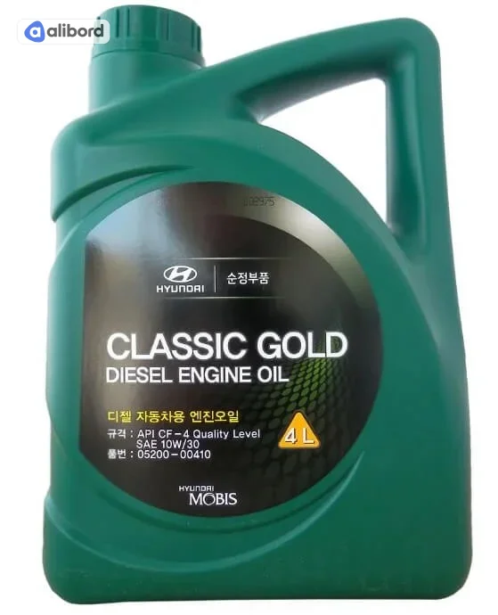 Олива моторна HYUNDAI CLASSIC GOLD DIESEL SAE 10W-30 CF-4 (6л) 0520000610