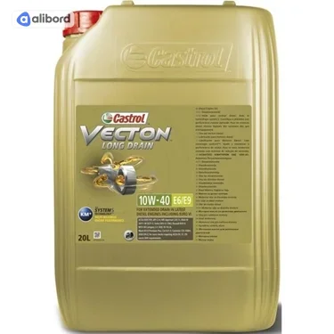 Олива моторна Castrol VECTON LONG DRAIN 10W-40 E6/E9 (Бочка 208л) 15DB95