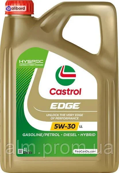 Олива моторна Castrol EDGE 5W-30 LL (Бочка 208л) 15664F