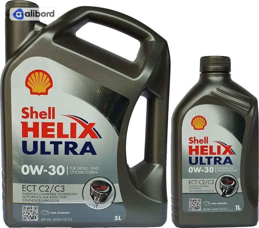Олива моторна SHELL Helix Ultra ECT C2/C3 0W-30 (Каністра 1л) 550046305