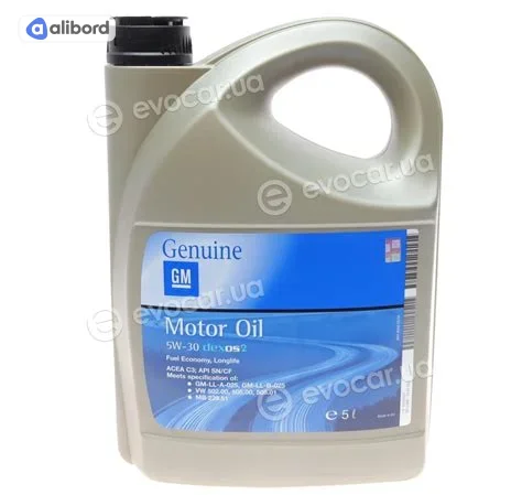 Олива моторна GENERAL MOTORS Dexos-2 LongLife 5W-30 SN/CF (5л) 93165557