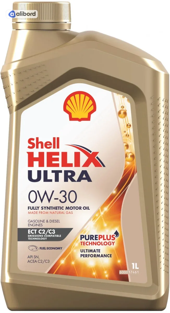 Олива моторна SHELL Helix Ultra ECT C2/C3 0W-30 (Каністра 1л) 550046305