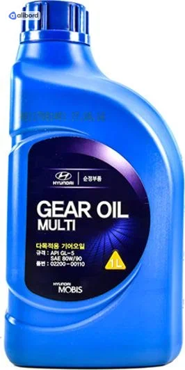 Олива трансміс. HYUNDAI GEAR OIL MULTI 80W-90 GL-5 (1л) 0220000110