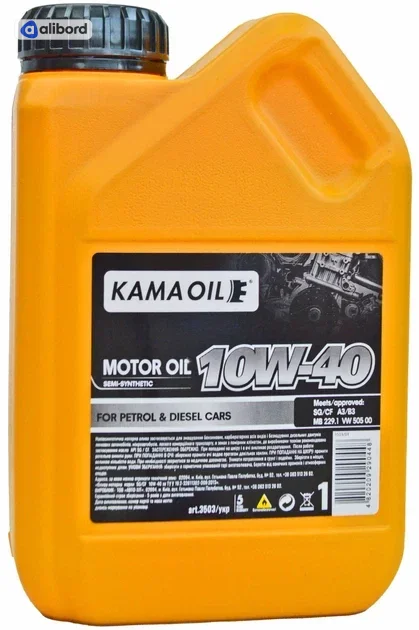 Олива моторна Кама Ойл 10W-40 (Каністра 4л) 3509