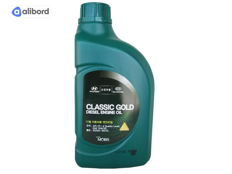Моторное масло clasgolddes 10w30 cf-4 (6l) (вир-во Mobis) 520000610