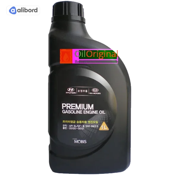 Олива моторна HYUNDAI PREMIUM GASOLINE 5W-20 SL/GF-3 (4л) 0510000421