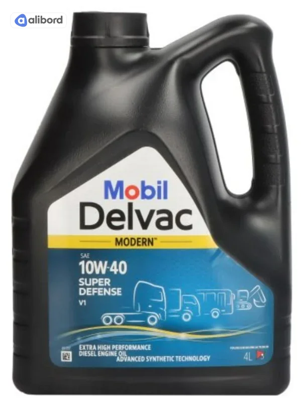 Олива моторна Mobil Delvac Modern 10W-40 Super Defense V1 (Каністра 20л) 157342