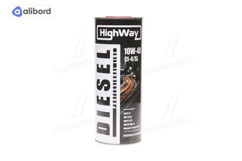 Олива моторна HighWay 10W-40 CI-4/SL п/с (Каністра 5л) 10054