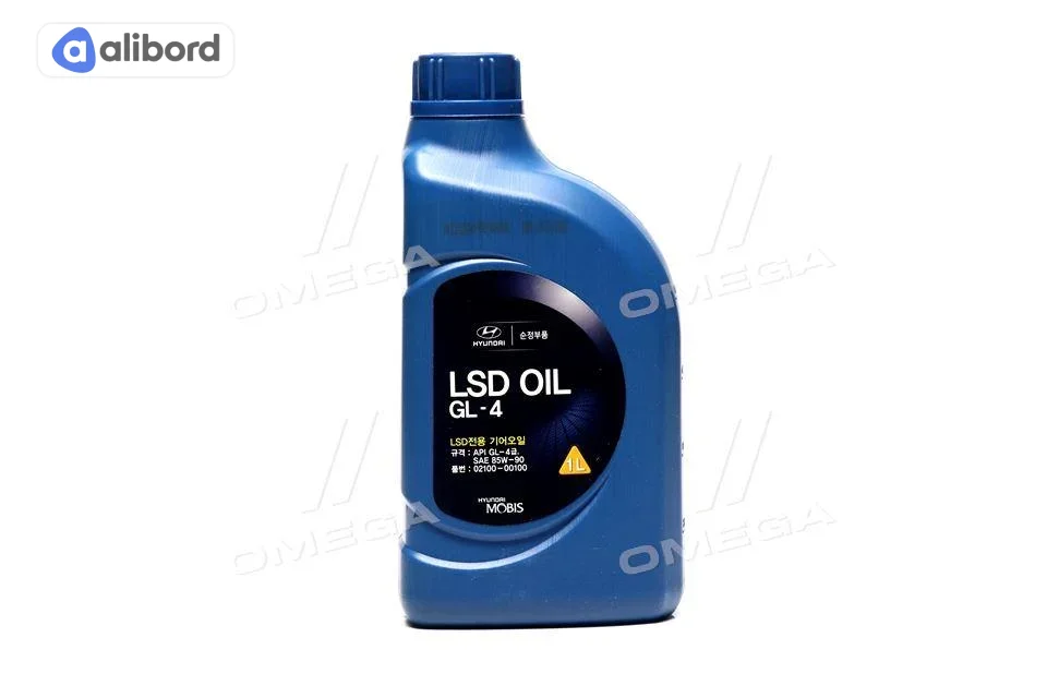 Масло трансмиссионное lsd ol sae 85w-90 gl 4 (1l) (вир-во Mobis) 210000100