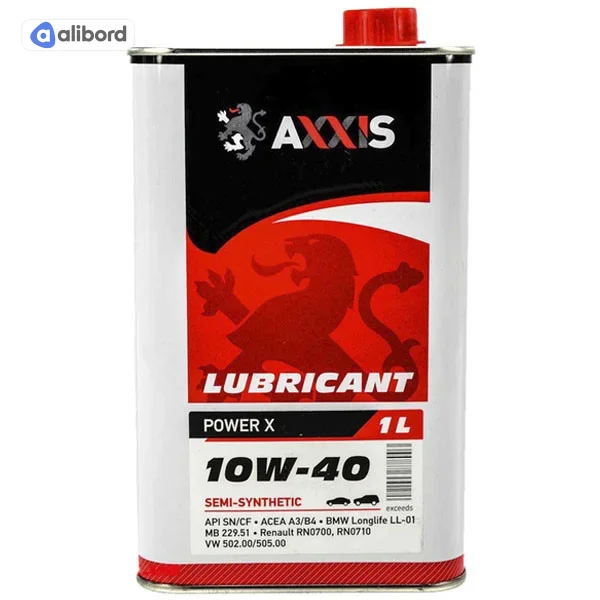 Олива моторн. AXXIS 10W-40 Power Х (Каністра 5л) AX-2177