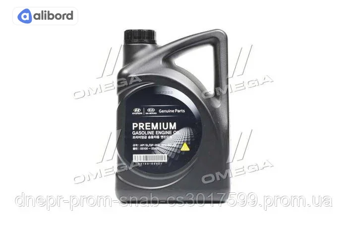 Моторное масло hyunda premum gasolne sae 5w-20 sl gf-3 (1л) (вир-во Mobis) 0510000120