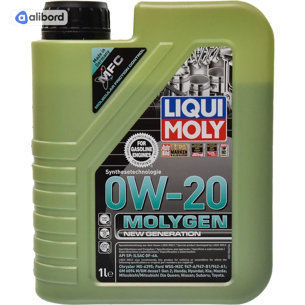 Олива моторна Liqui Moly Molygen New Generation 0W-20 (Каністра 1л) 21356