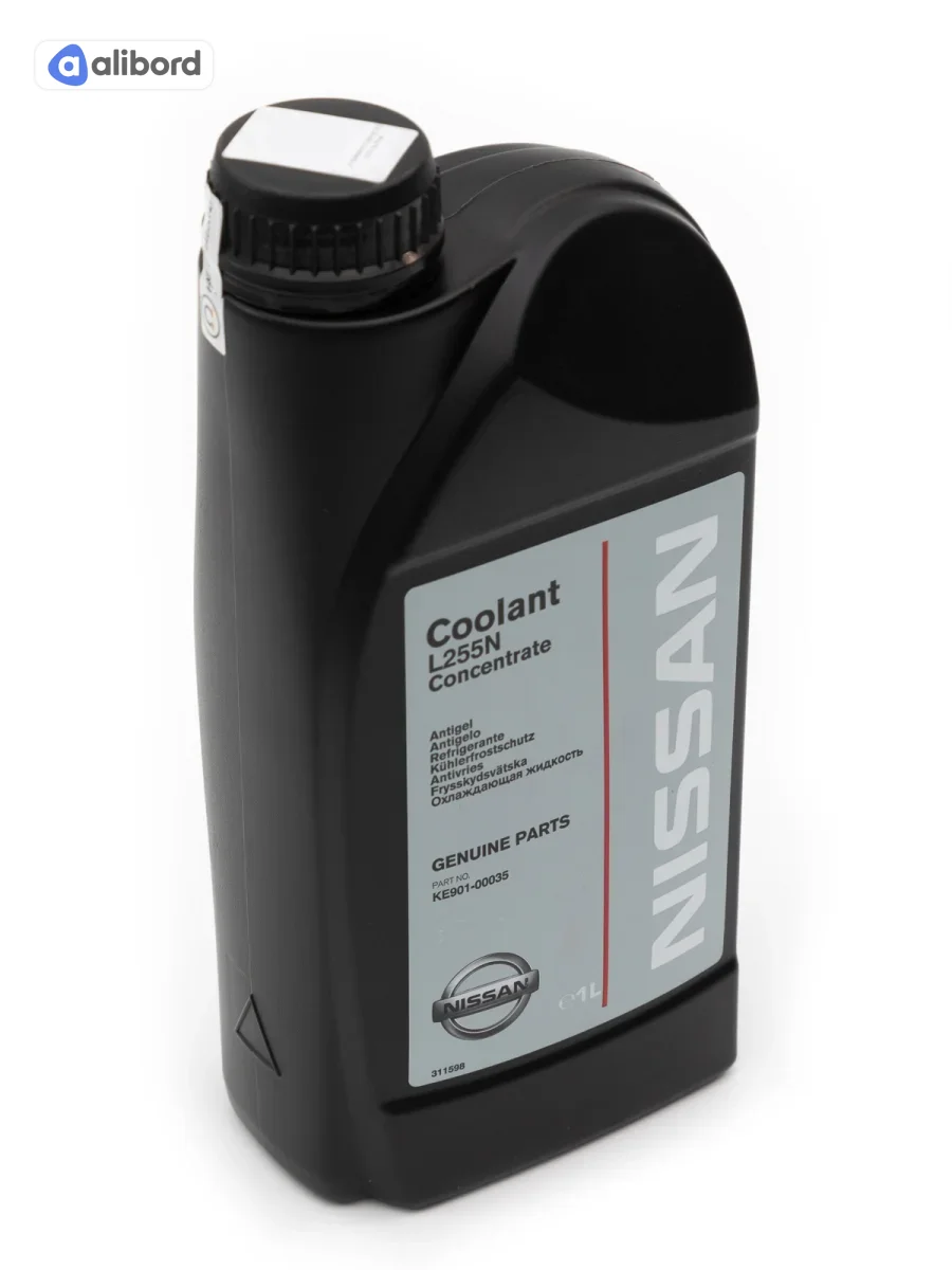 Охолоджуюча рідина NISSAN Coolant L255N Premix, синій (5л) KE90200045