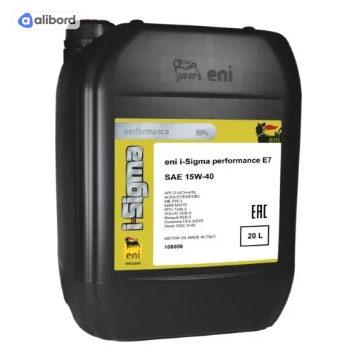 Олива моторна ENI i-Sigma perfomance E7 15w-40 (Каністра 20л) 108050
