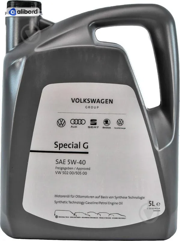 Олива моторна VAG SPECIAL G 5W-40 (5л) GS55502M4