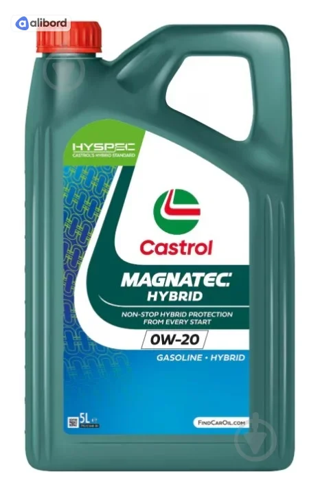 Олива моторна Castrol Magnatec HYBRID 0W-20 (Каністра 5л) 15F873