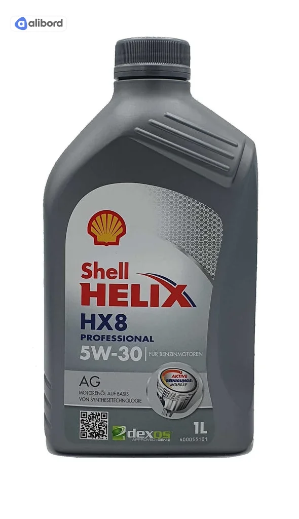 Олива моторна SHELL Helix HX8 Professional AG 5W-30 (Каністра 5л) 550054289