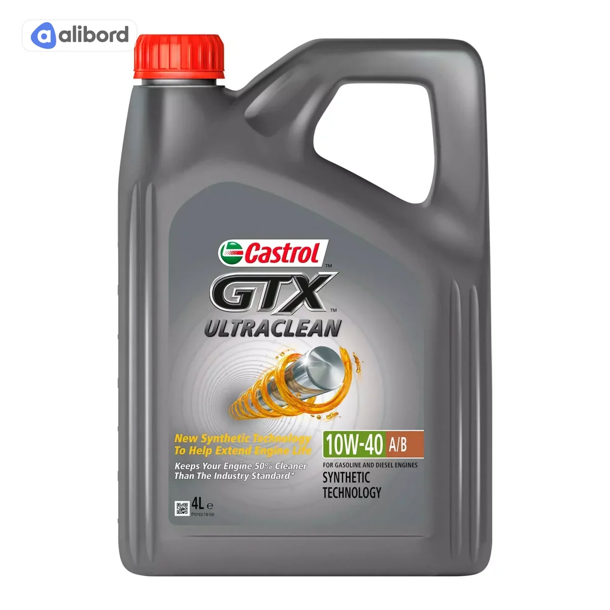 Олива моторна Castrol GTX ULTRA CLEAN 10W-40 A/B (Каністра 4л) 15F123