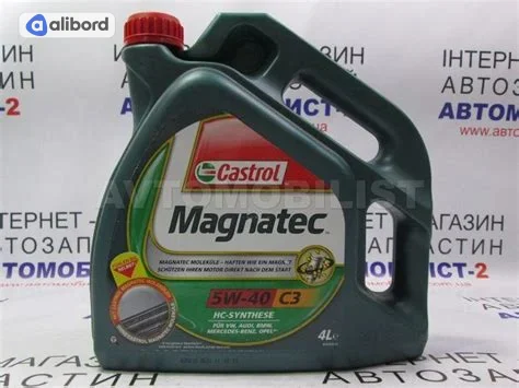 Олива моторна Castrol Magnatec 5W-40 C3 (Каністра 4л) 15F624