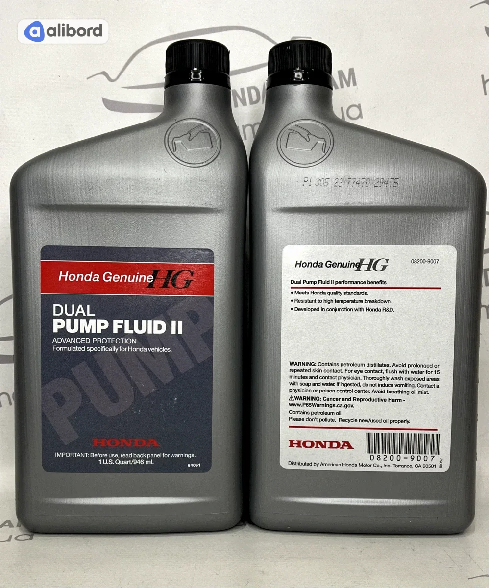 Олива трансміс. HONDA DPF-II (DPSF) (0,946л) 082009007